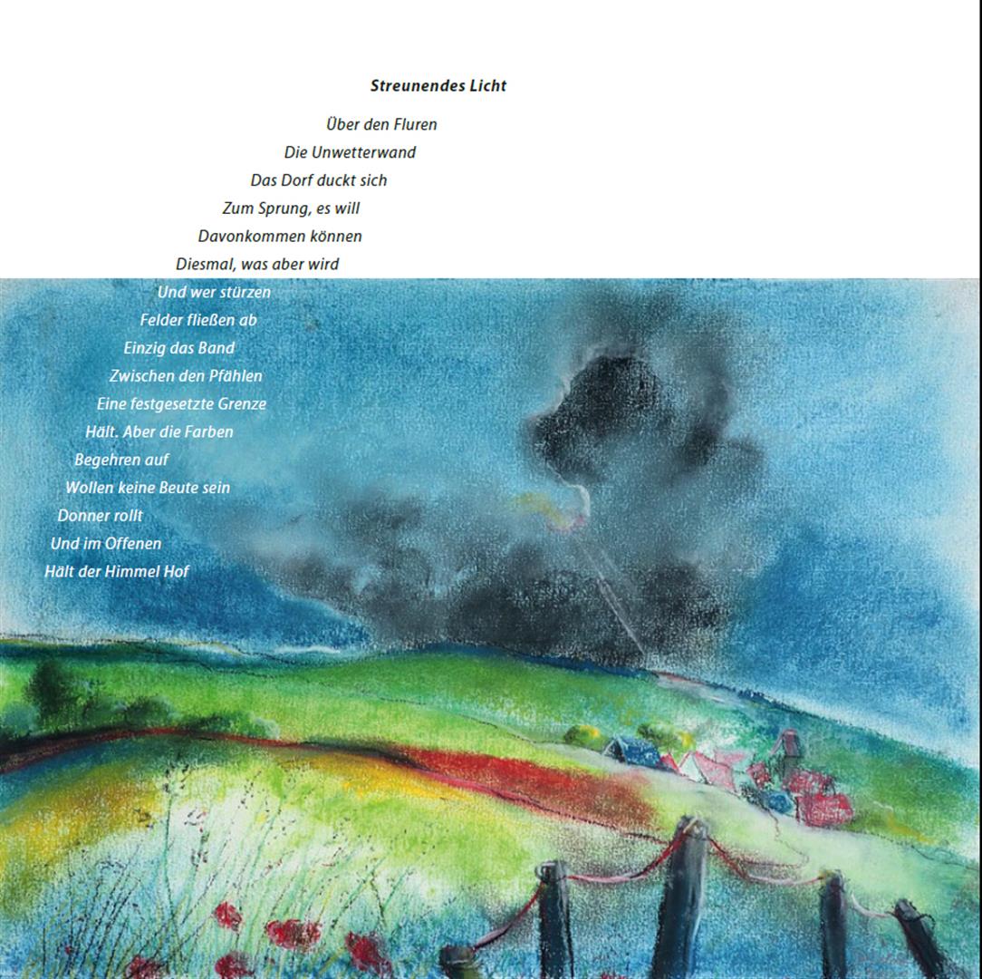  STREUNENDES LICHT nach einem Aquarell von Dieter Kiehle